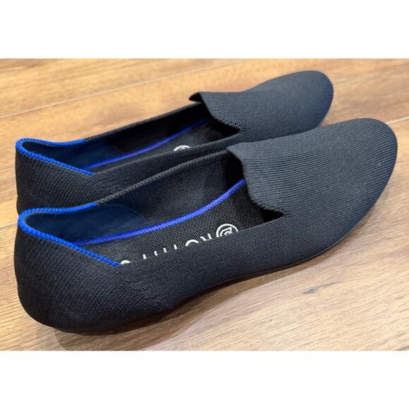 Rothy's The Lounge Loafer Flats in Black size 9.5 - Picture 3 of 7